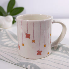 Load image into Gallery viewer, Flower Rain Mug in Pink and Yellow (lg)