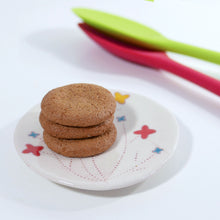 Load image into Gallery viewer, Cupcake Plate with Flower Tree in Yellow, Light Red and Turquoise