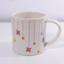 Load image into Gallery viewer, Flower Rain Mug in Pink and Yellow (lg)
